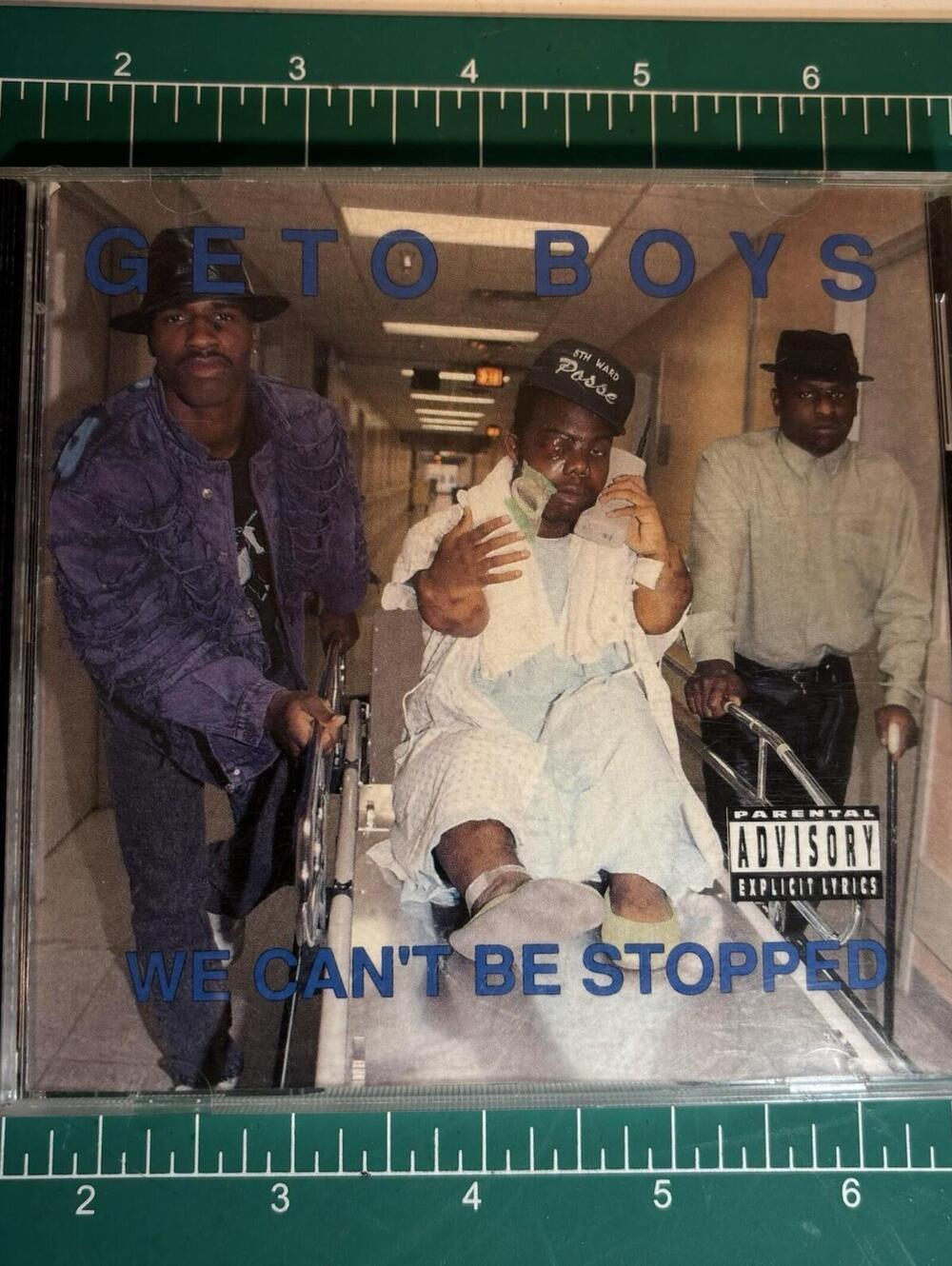 GETO BOYS  We Can't Be Stopped CD 1991 Rap-A-Lot *RARE* SCARFACE